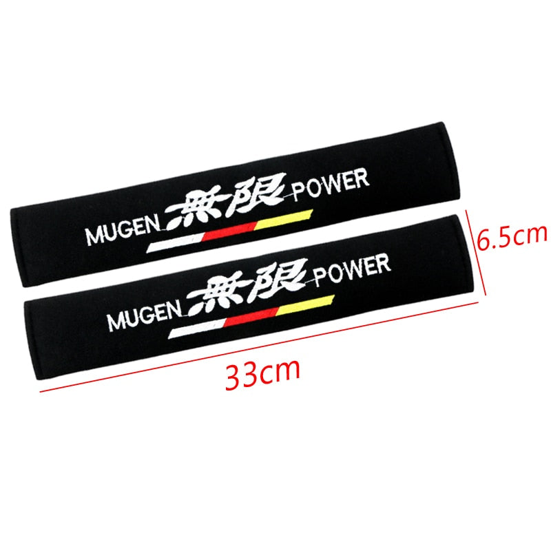 Capa Protetora P Cinto De Segurança Mugen Power (2 PÇS)