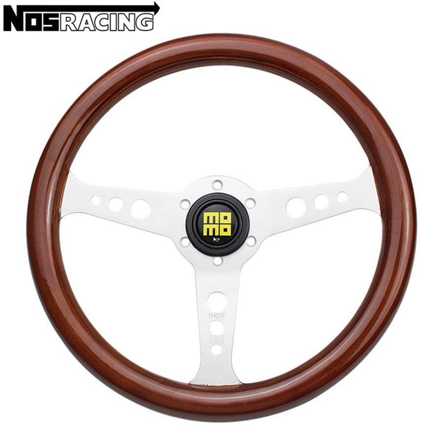 Volante MOMO Rev. Madeira Black & Silver / Universo