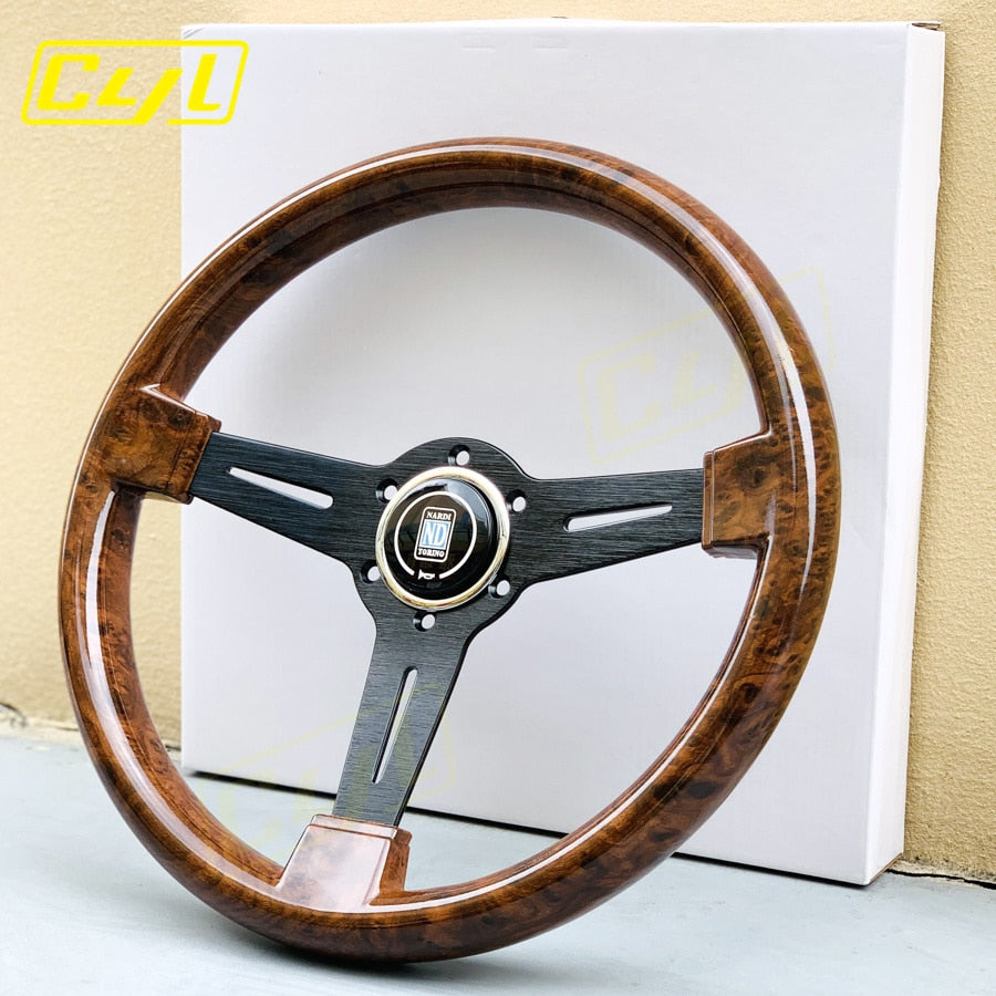 Volante Nardi Torino Madeira Importado - Universal