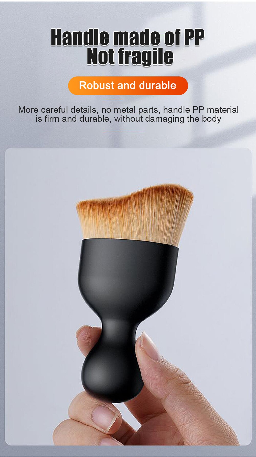 Escova macia para limpezas internas