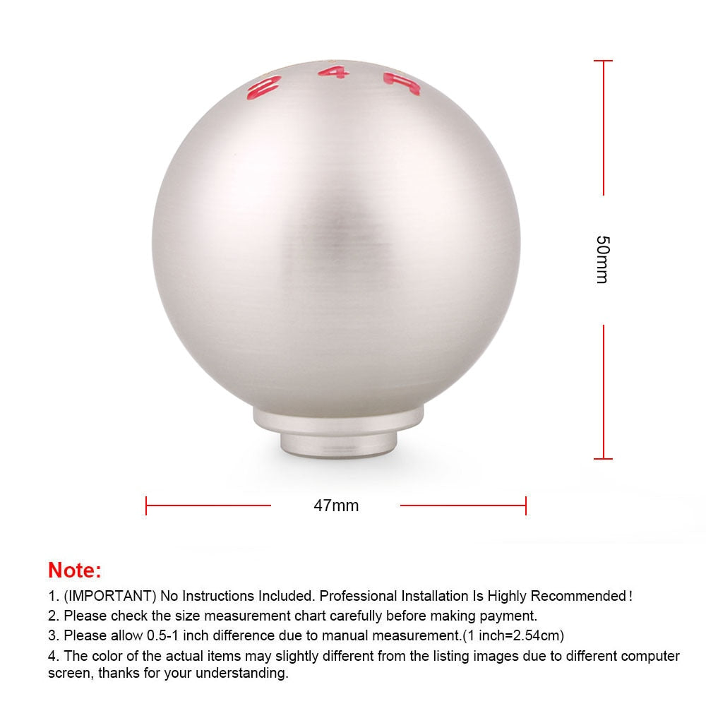 Manopla Câmbio Honda New Civic Fit Si Type R Vti 5 & 6 Marchas // Alumínio