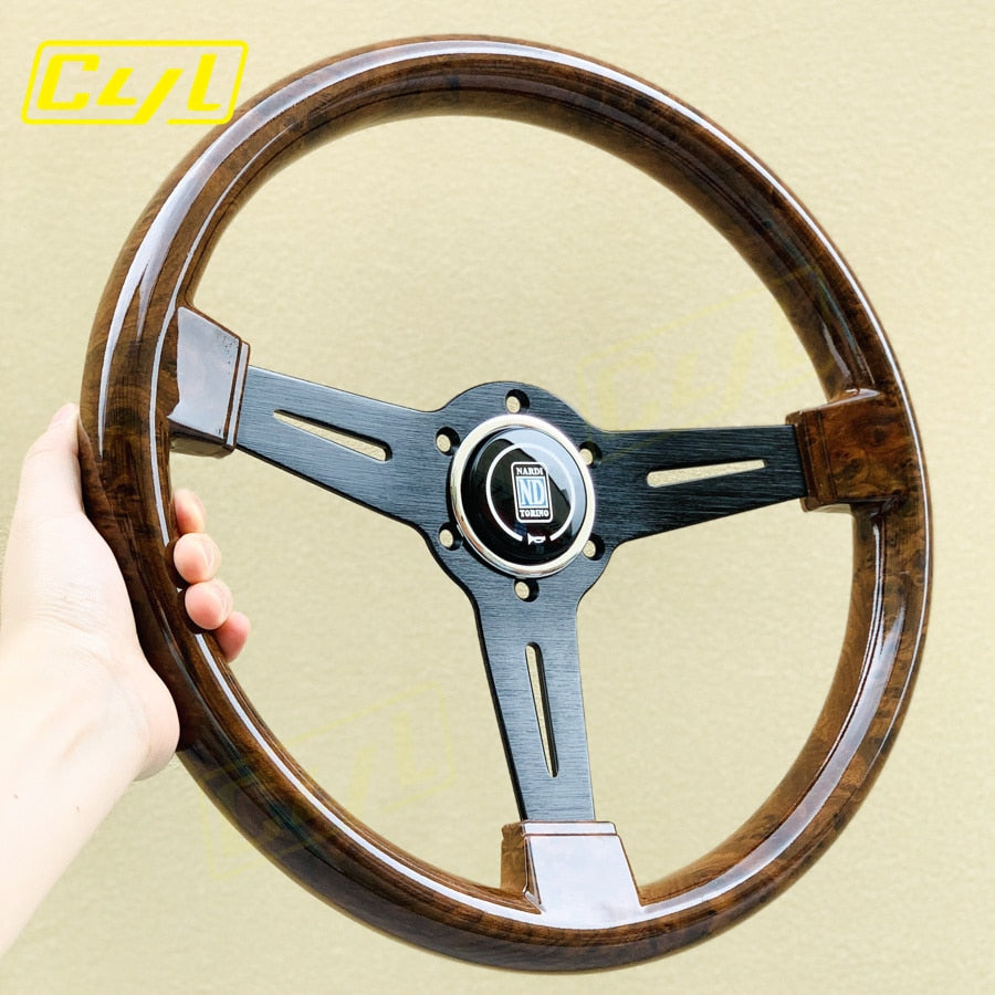 Volante Nardi Torino Madeira Importado - Universal
