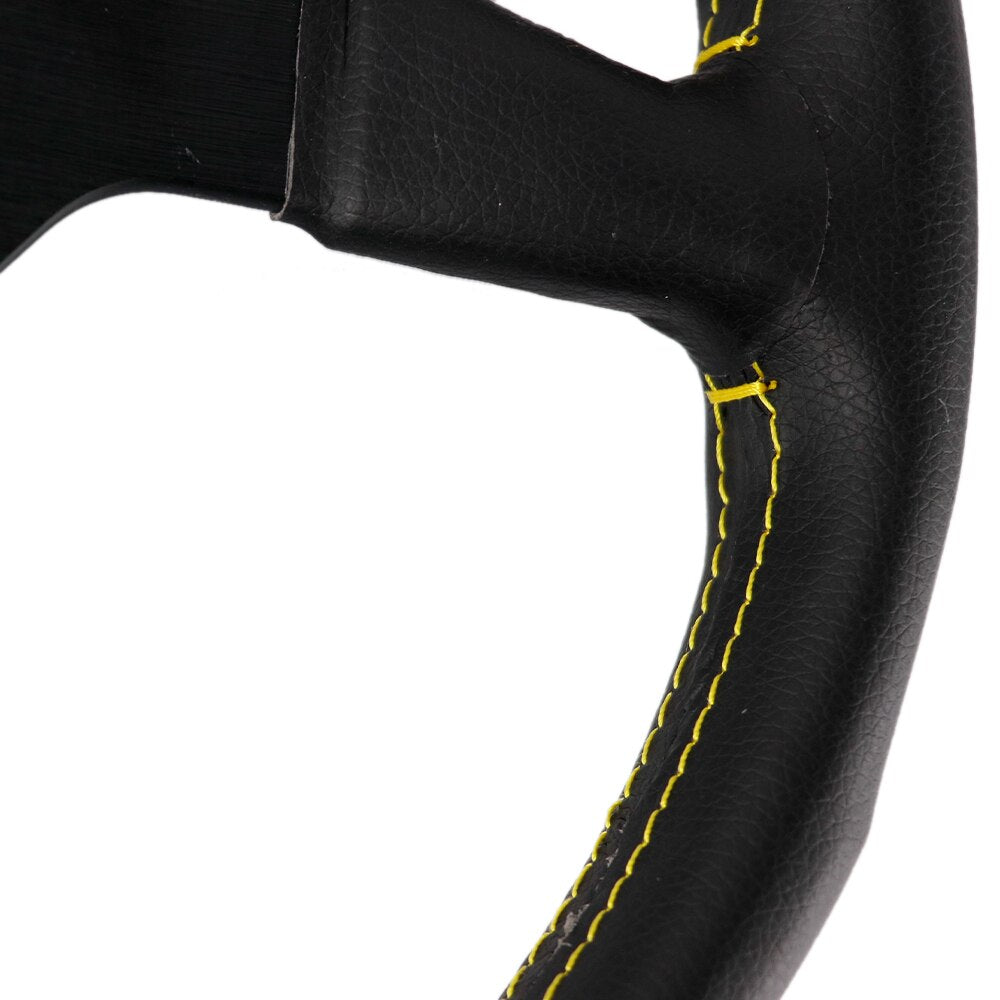 Volante Montecarlo Preto / Amarelo / Vermelho - Universal