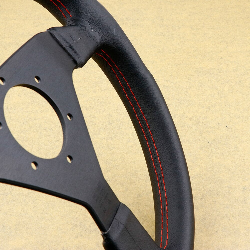 Volante Montecarlo Preto / Amarelo / Vermelho - Universal