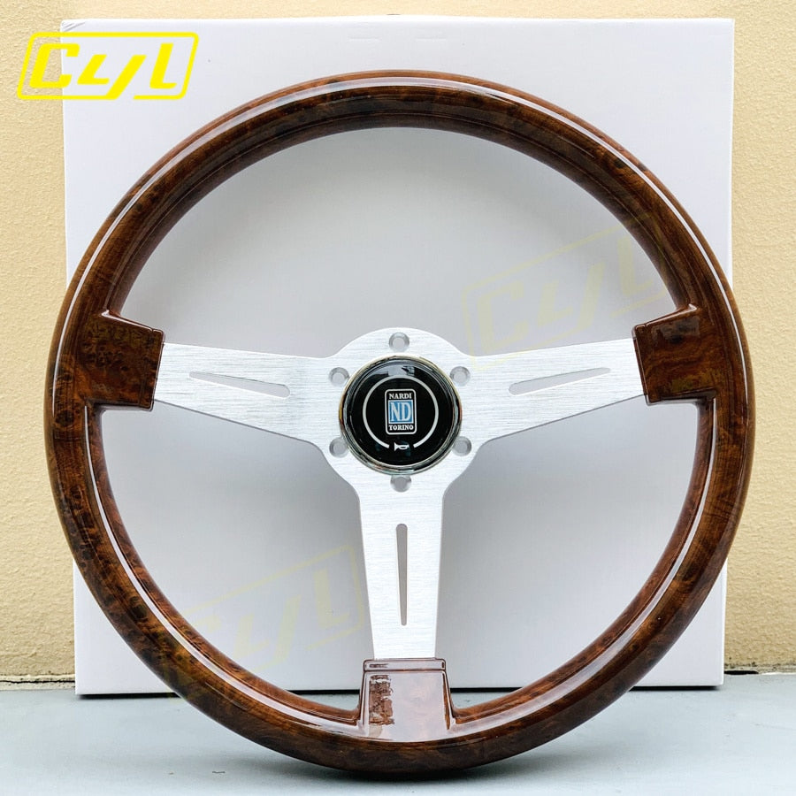 Volante Nardi Torino Madeira Importado - Universal