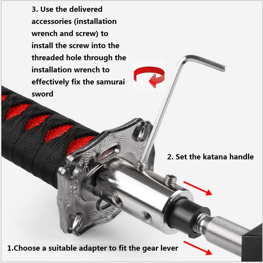 Manopla de Katana Samurai Espada.