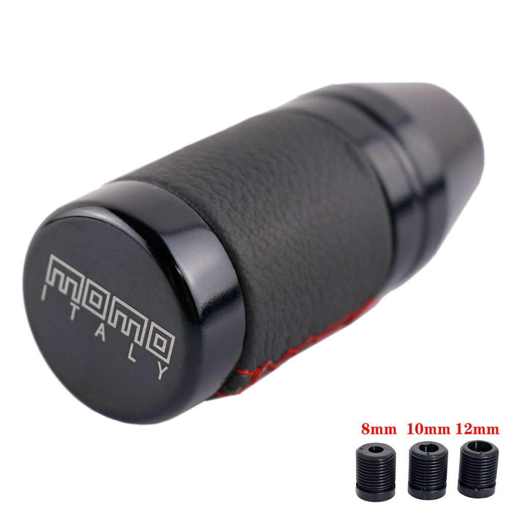 Manopla MOMO Italy Black & Red - Universal