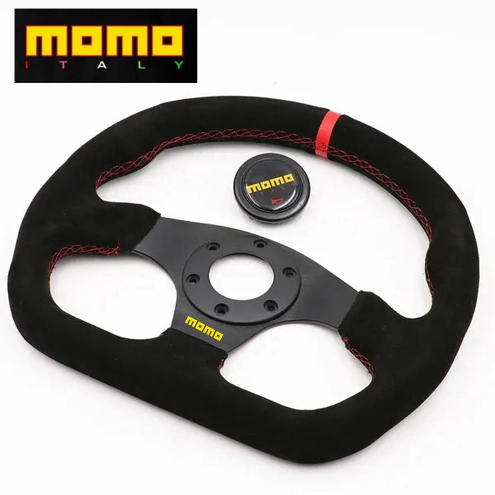 Volante MOMO JDM Racing Camurça - Universal – SAMPA customs