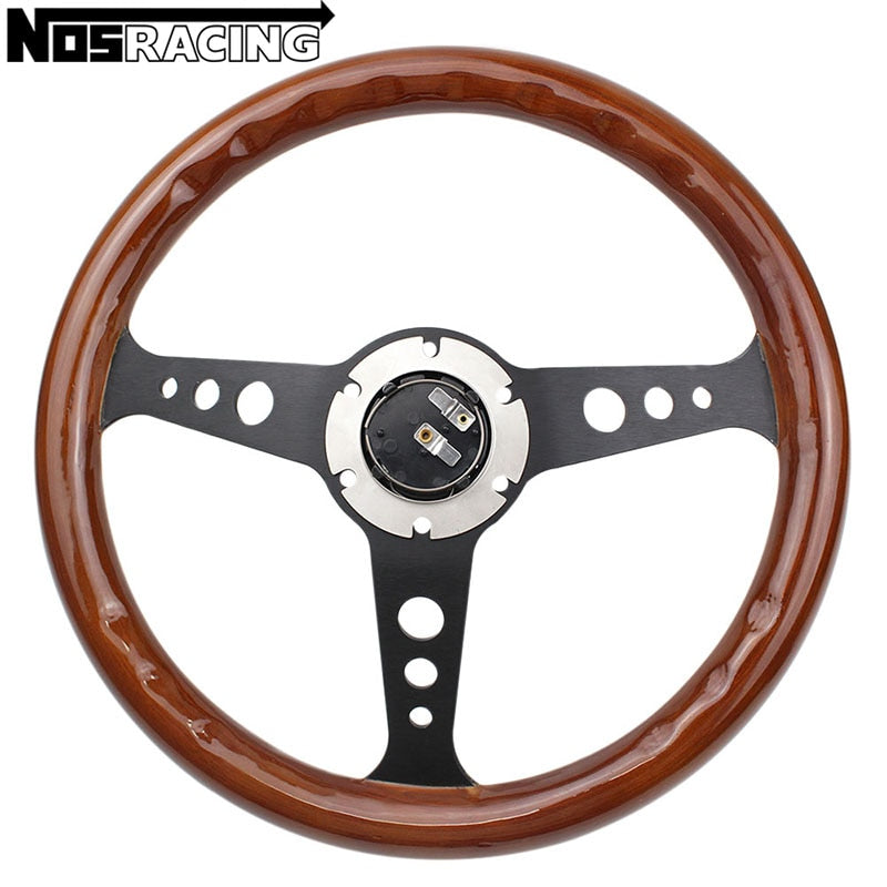 Volante MOMO Rev. Madeira Black & Silver / Universo