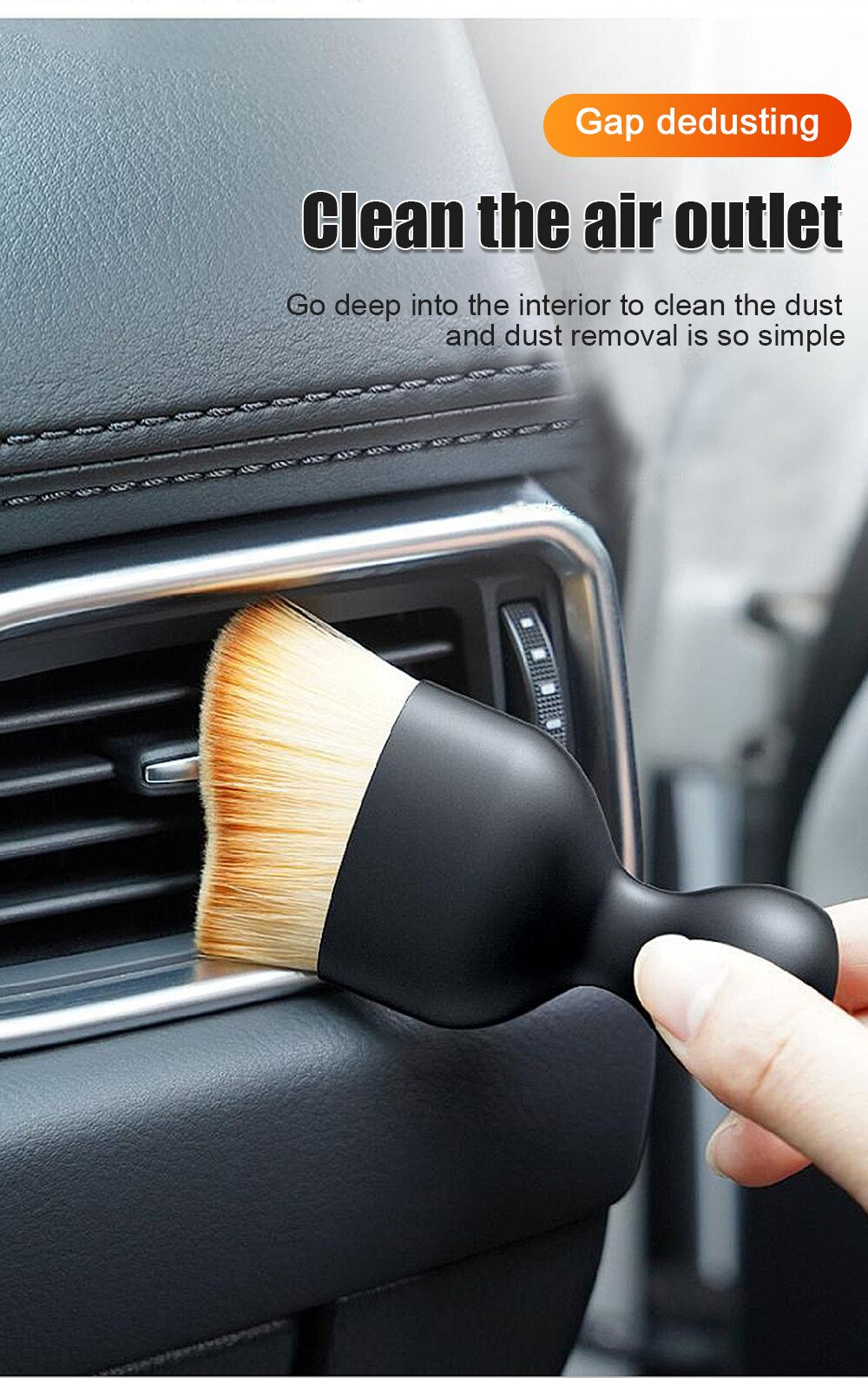 Escova macia para limpezas internas