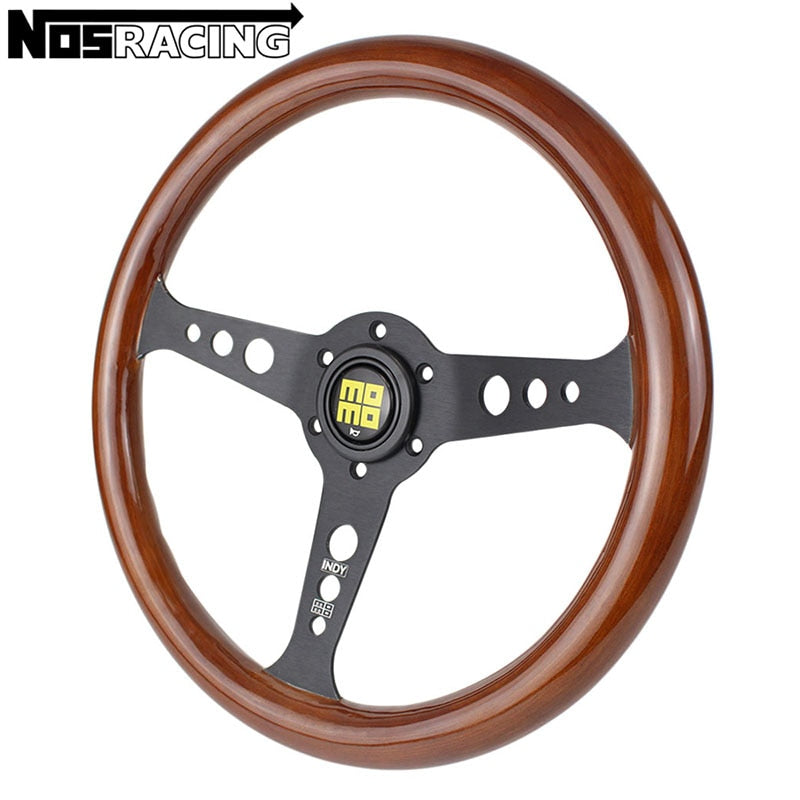 Volante MOMO Rev. Madeira Black & Silver / Universo