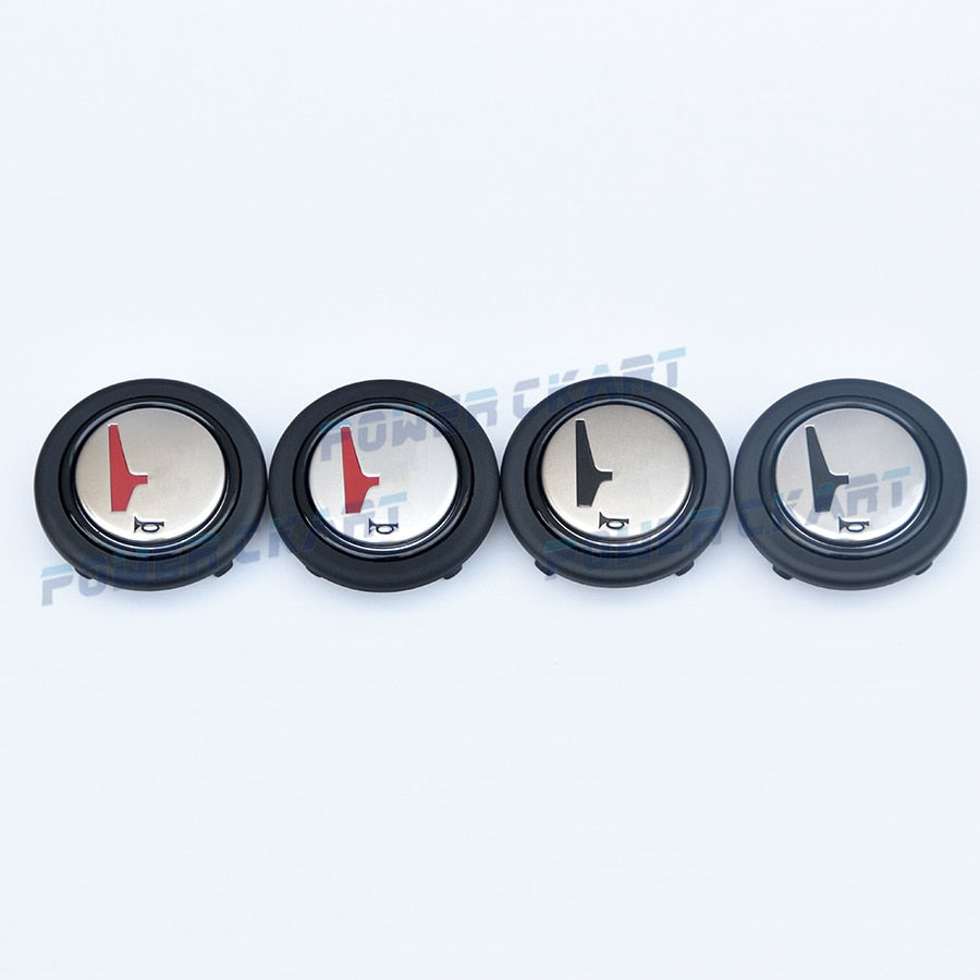 Botão buzina Honda - PRETO & VERMELHO