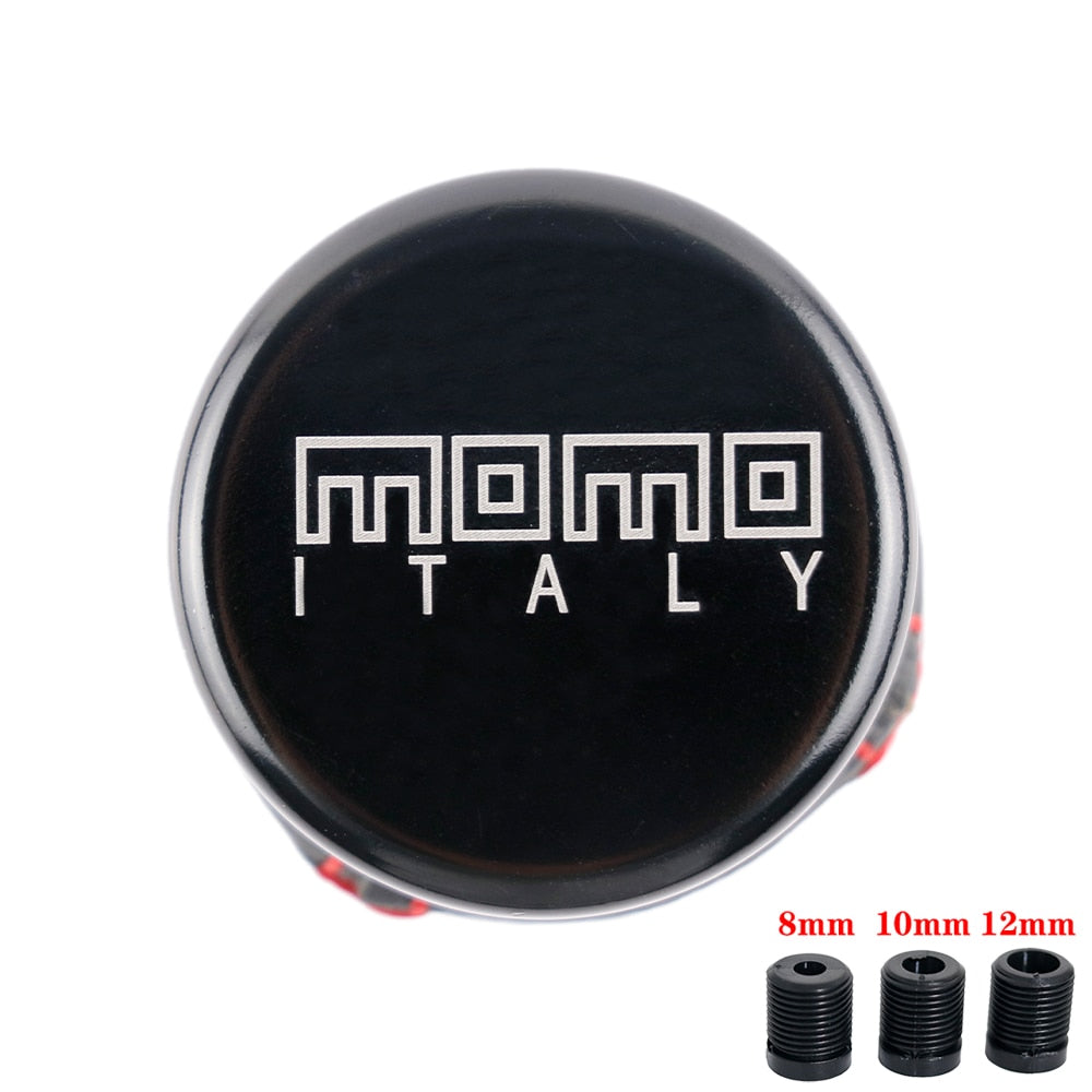 Manopla MOMO Italy Black & Red - Universal