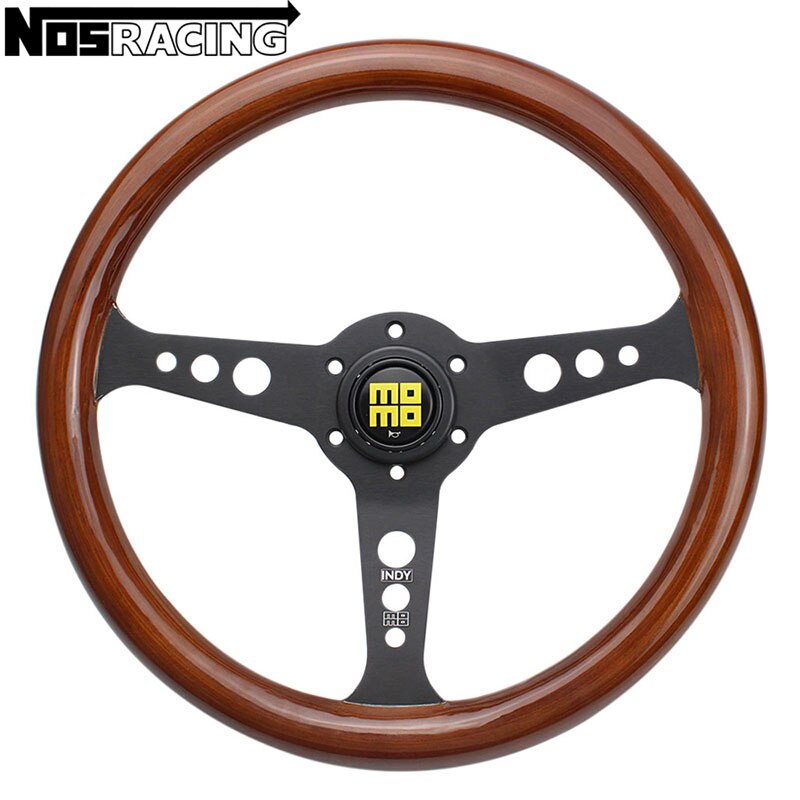 Volante MOMO Rev. Madeira Black & Silver / Universo