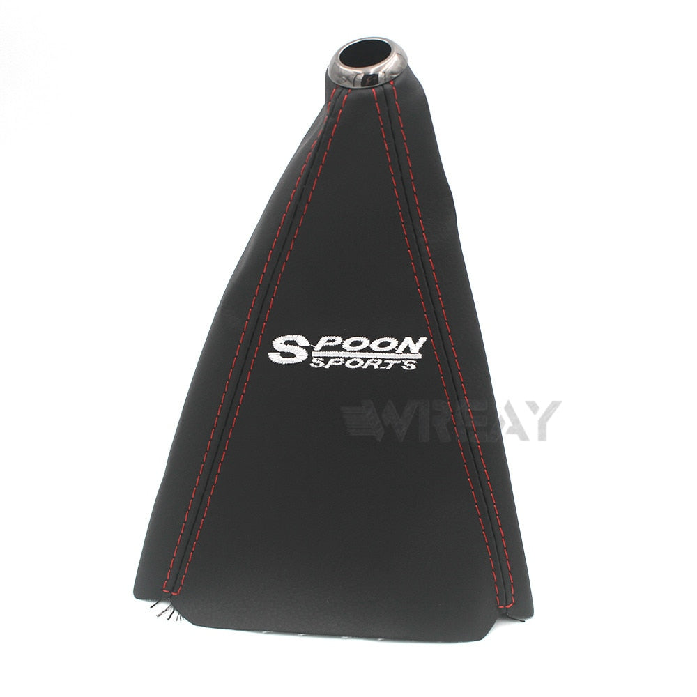 Coifas de Câmbio Esportiva em Couro - Universal