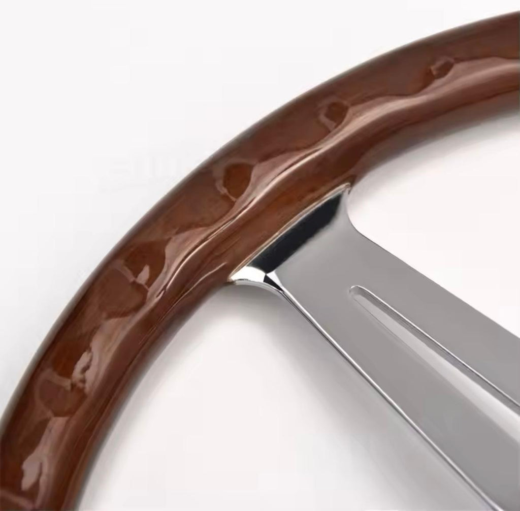 Volante NARDI Torino Madeira & Cromado