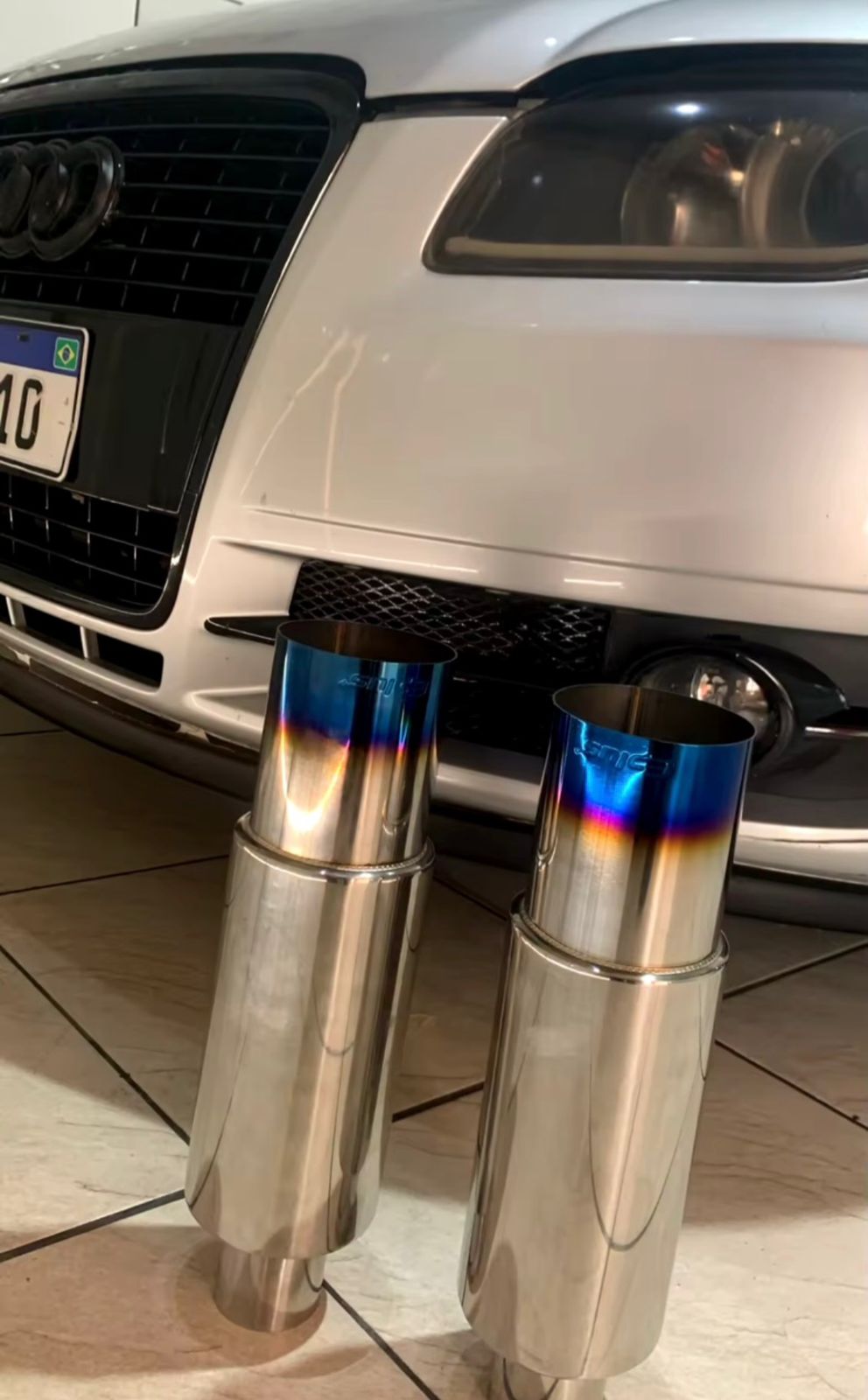 Abafador Esportivo Inox Ronco Grave  - Universal