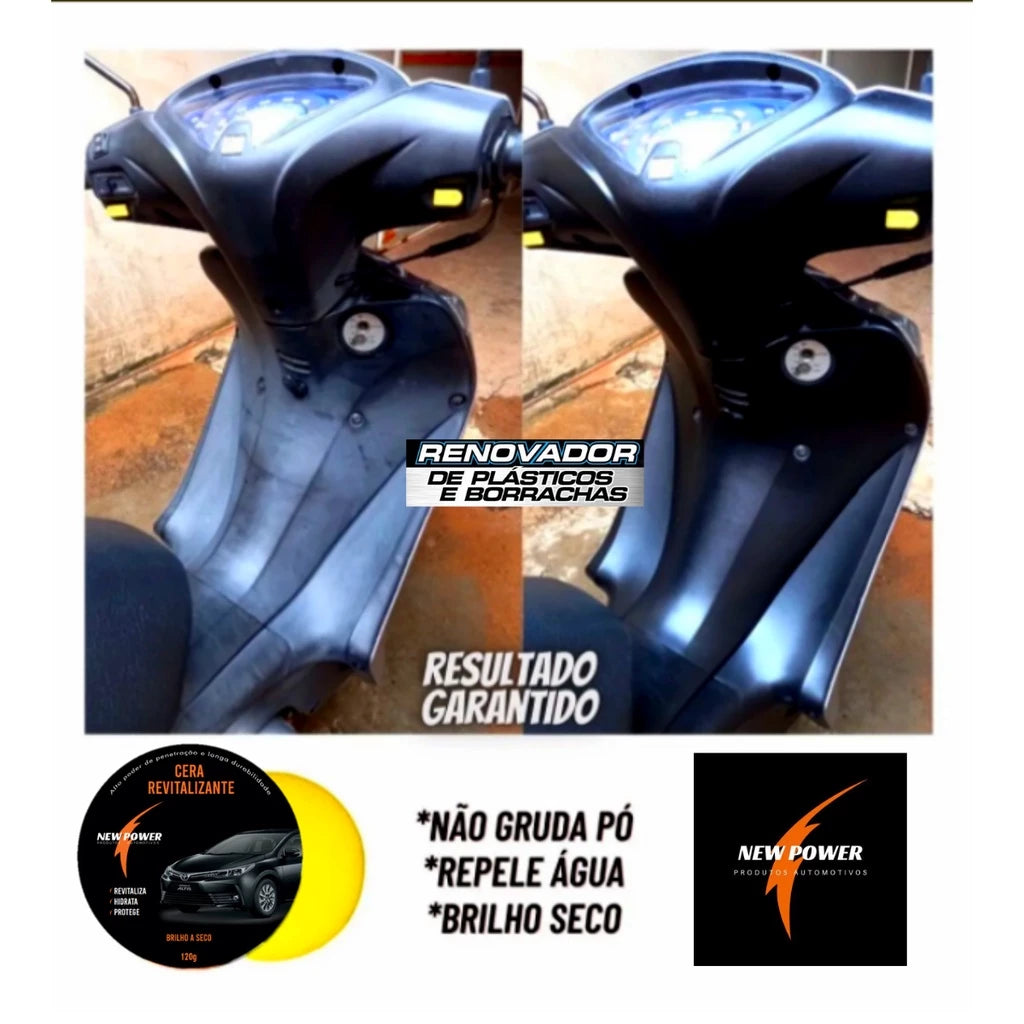 Revitalizadora de Plástico New Power Oficial Cera