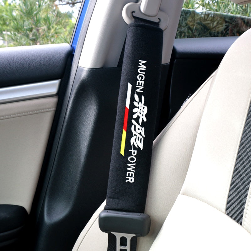 Capa Protetora P Cinto De Segurança Mugen Power (2 PÇS)