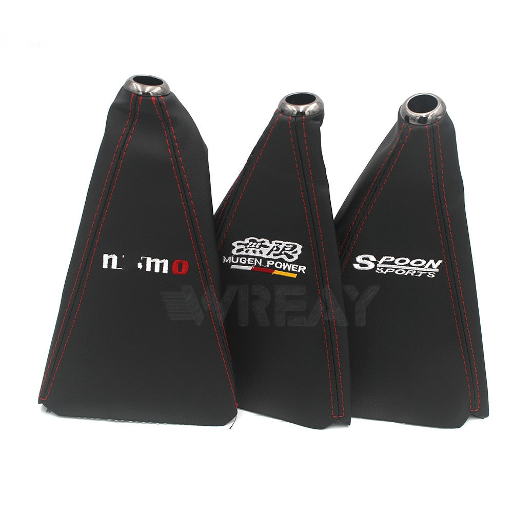 Coifas de Câmbio Esportiva em Couro - Universal