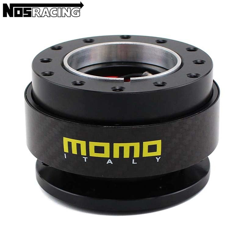 Cubo Saque Rápido Racing MOMO Dark Italy 70MM 74MM Universal Racing JDM