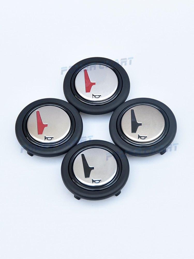 Botão buzina Honda - PRETO & VERMELHO